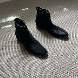 Saint Laurent Wyatt Suede Boots